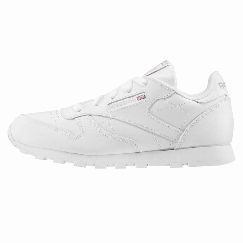Tenisi Reebok Classic Leather Fete Albi Romania AE9957QI